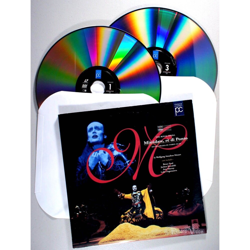 Mitridate, re di Ponto (2x LaserDisc 1994) • Covent Garden Royal Opera, Mozart